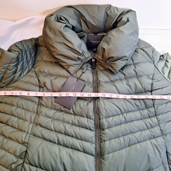 NWT Marc New York brand " Coquette Girl Puffer" Plus-size down mix puffer coat. - Picture 7 of 12